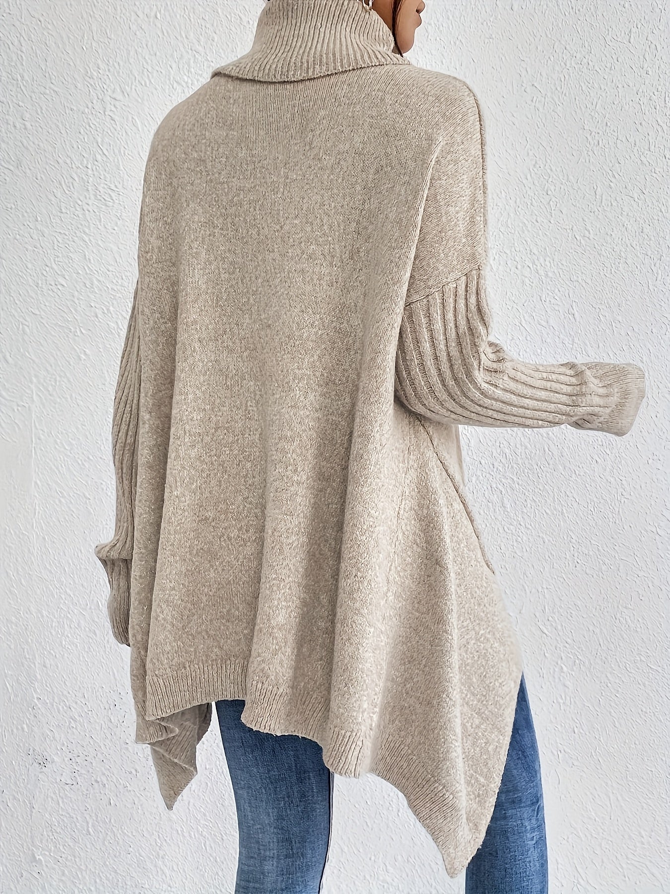 Jodi – Turtleneck Oversized Casual Jumper