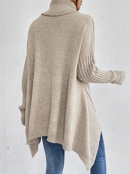 Jodi – Turtleneck Oversized Casual Jumper