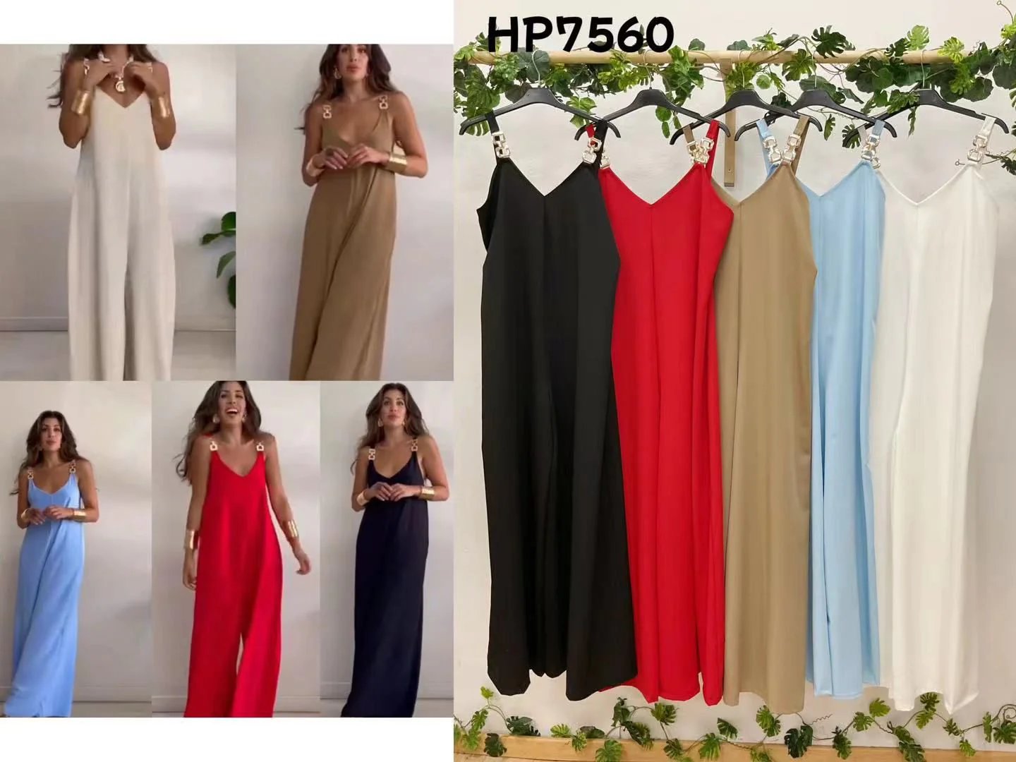Willa – Relaxed Wide-Leg Sleeveless Jumpsuit