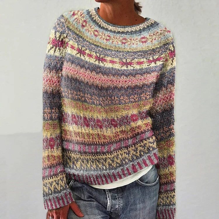 Vera – Fair Isle Knit Jumper