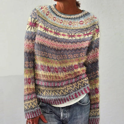 Vera – Fair Isle Knit Jumper