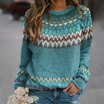 Margaret – Nordic Knit Fairisle Jumper