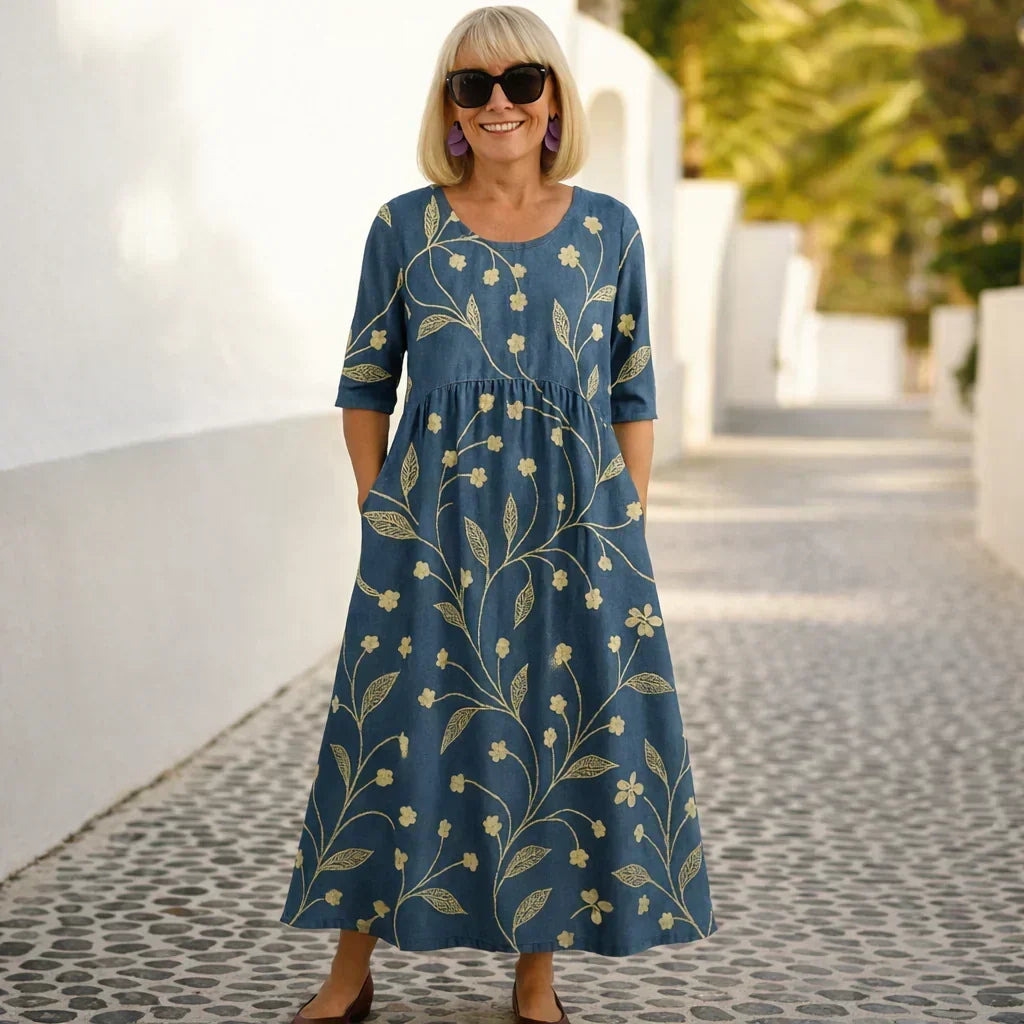 Allie | Midi Dress - Effortless Comfort