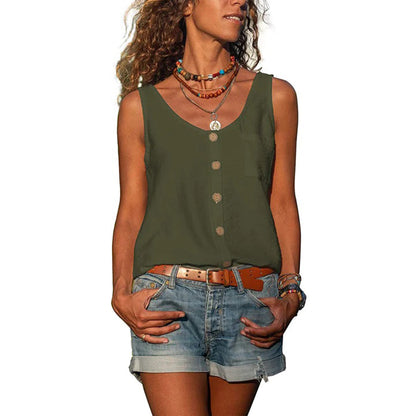 Sadira | Casual Sleeveless Top with Loose Fit