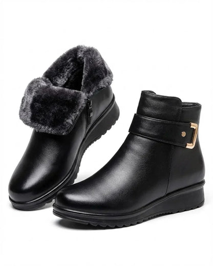 Juanita – Faux-Shearling Lined Ankle Boots
