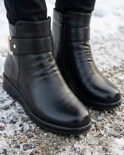 Juanita – Faux-Shearling Lined Ankle Boots