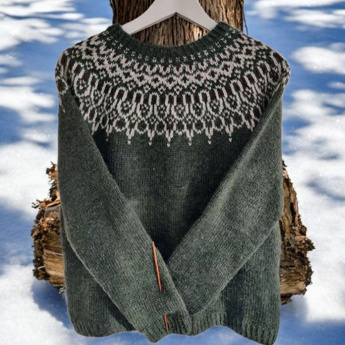 Marjorie – Nordic Fair Isle Knit Jumper