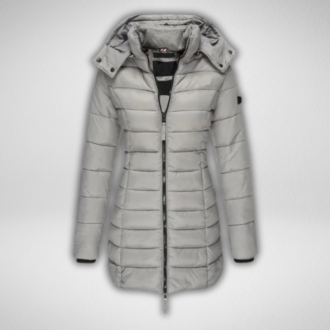 Vera – Elegant Quilted Puffer Coat