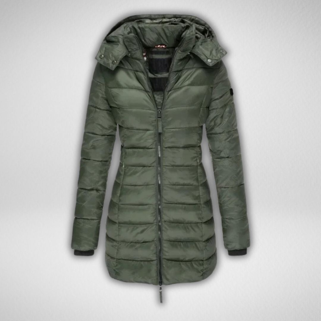 Vera – Elegant Quilted Puffer Coat