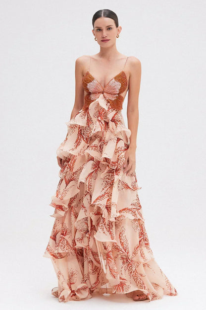 Irma | Dress with Ruffles and Romantic Charm