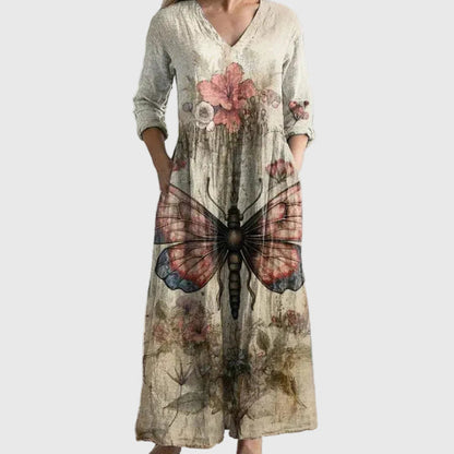 Nerida | Graceful Flowing Maxi Dress