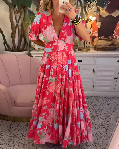 Rikkie | Floral Pocket Dress
