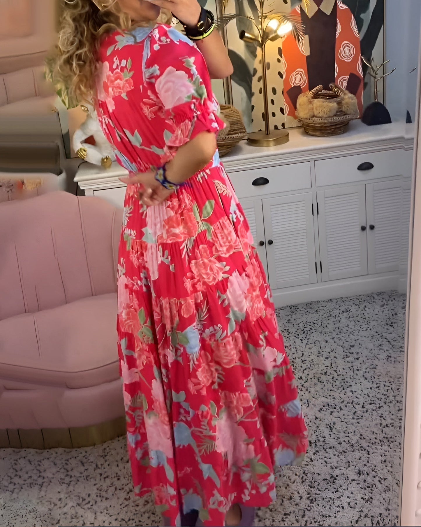 Rikkie | Floral Pocket Dress
