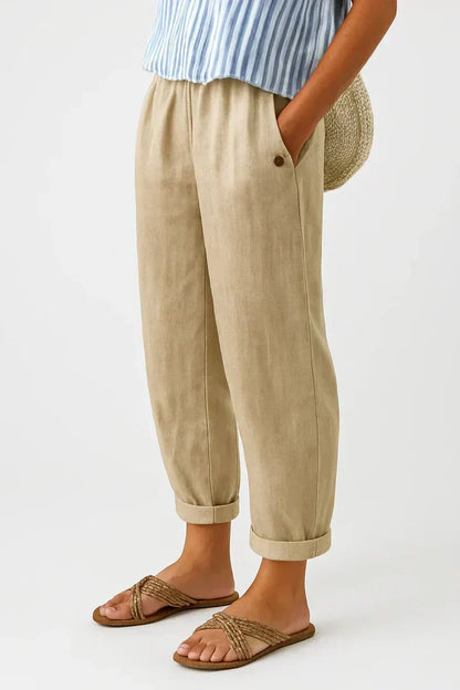Stella | Timeless Linen-look Pants