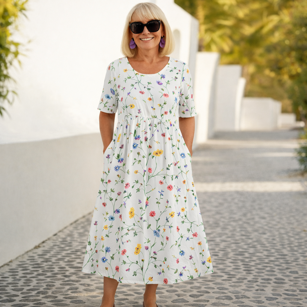 Unique | Floral Midi Dress
