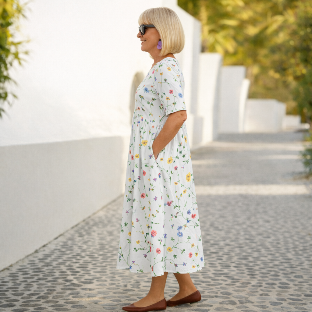 Unique | Floral Midi Dress