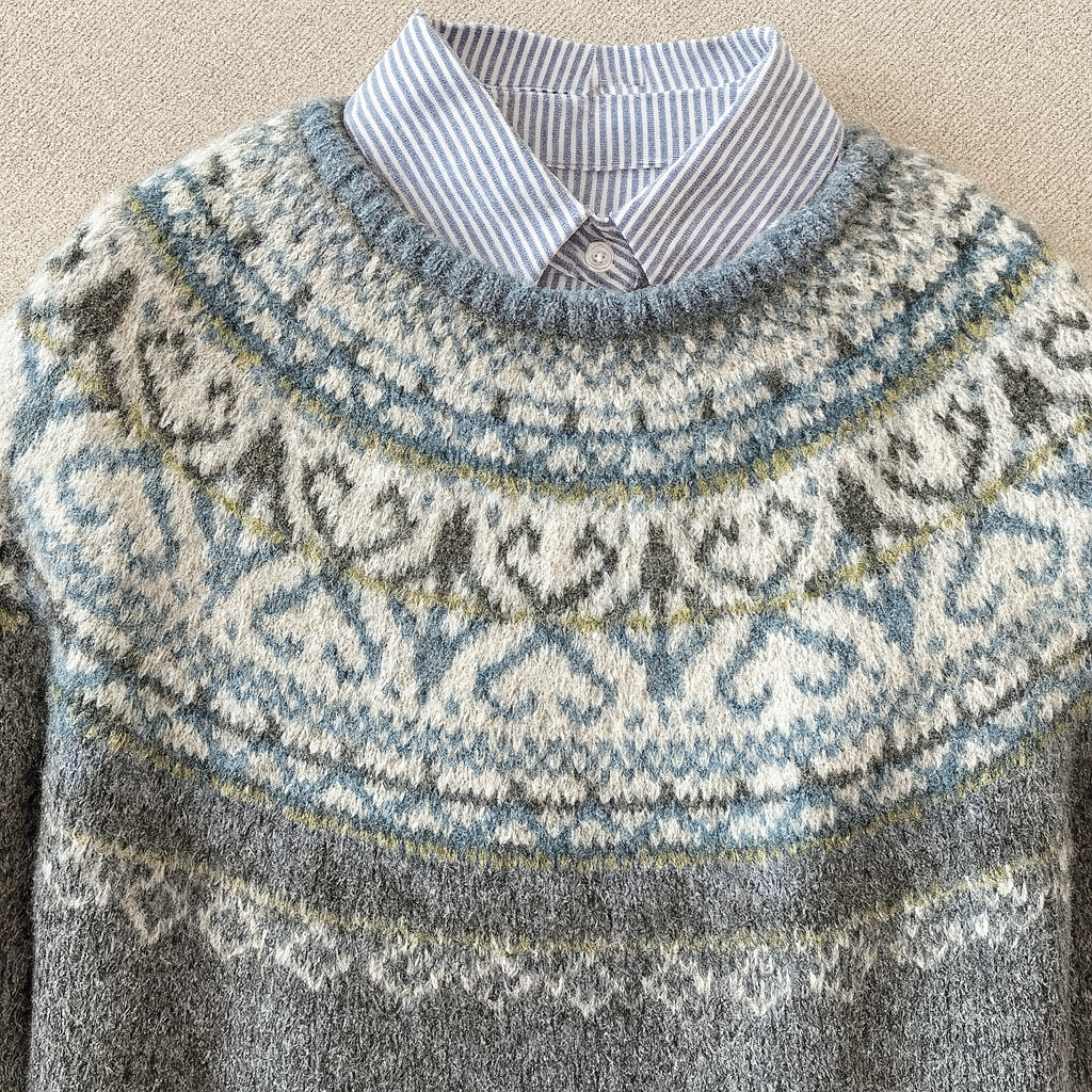 Karen – Fair Isle Knit Jumper