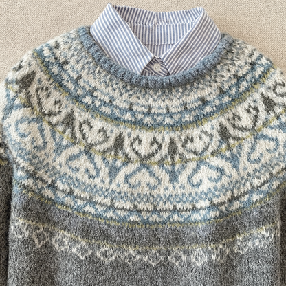 Karen – Fair Isle Knit Jumper