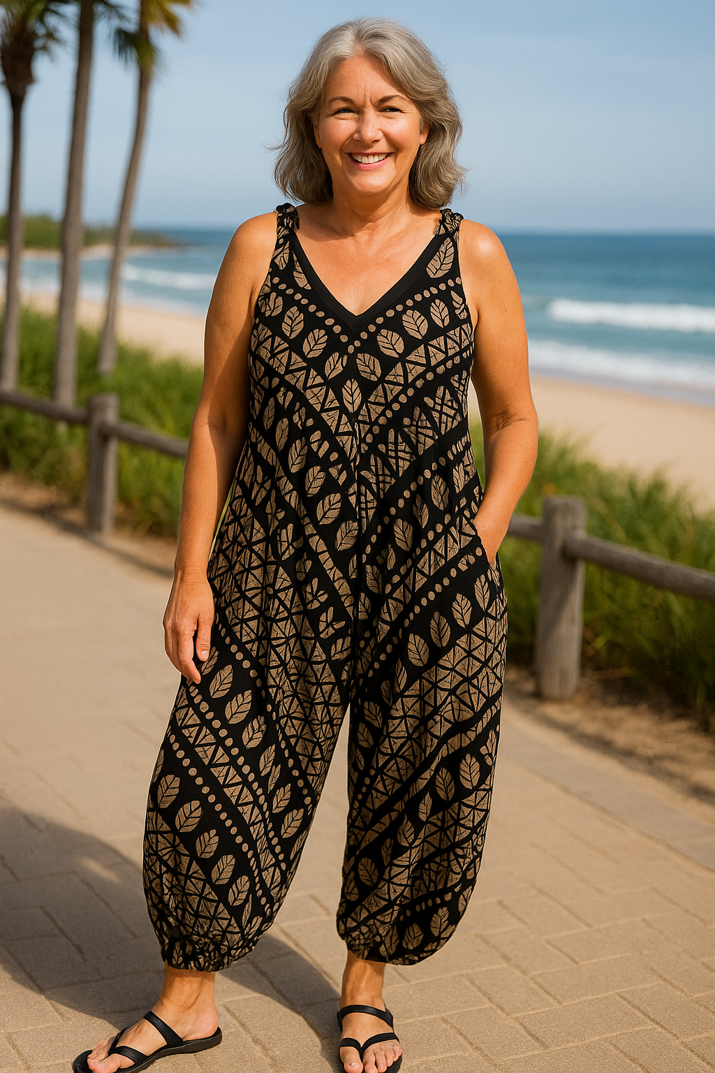 Reva | Flowease Jumpsuit (s-5xl)