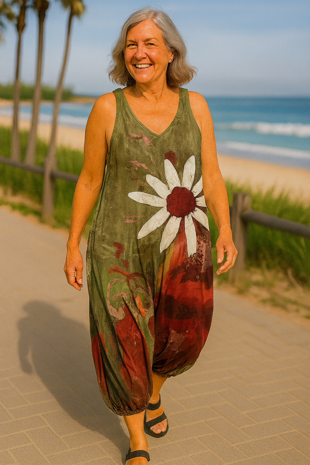 Reva | Flowease Jumpsuit (s-5xl)