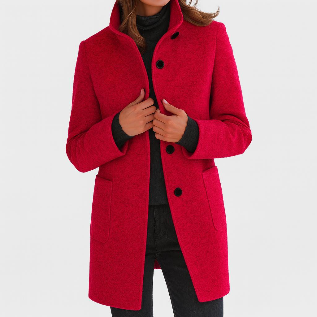 Michelle – Elegant Structured Winter Coat