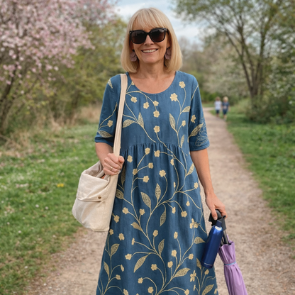 Allie | Midi Dress - Effortless Comfort