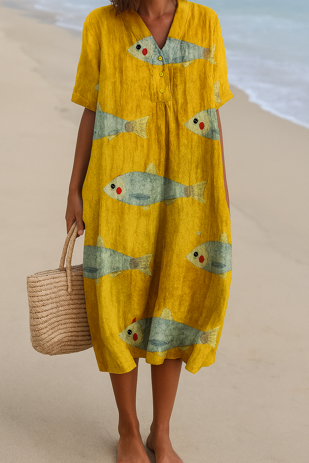 Heidi | Artistically Inspired Print Dress