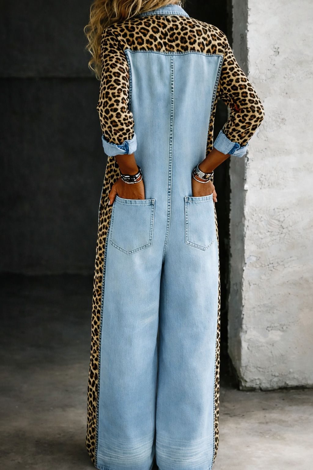 Violet | One-Piece Denim Jumpsuit