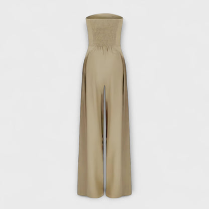 Tabatha – Strapless Wide-Leg Jumpsuit