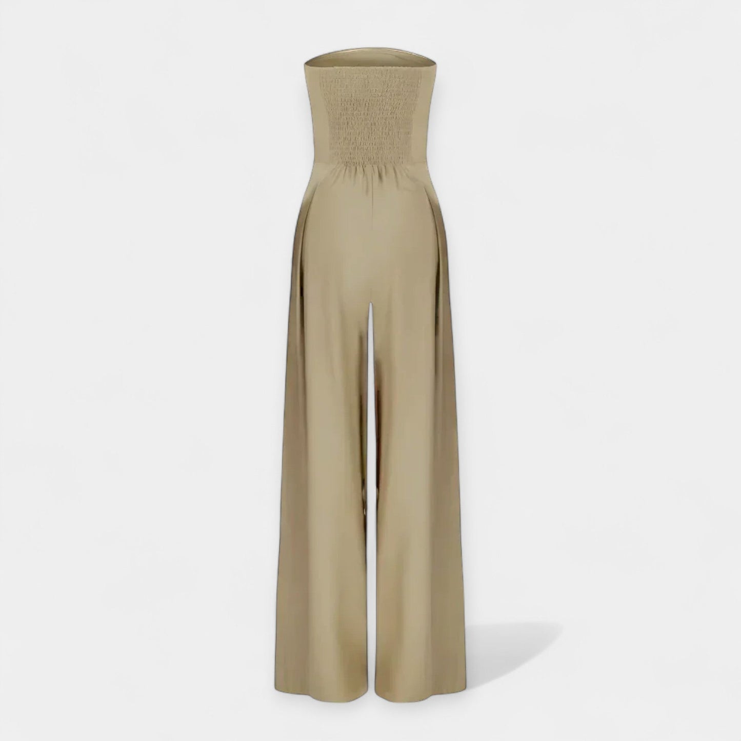 Catalina | Strapless Bustier Jumpsuit