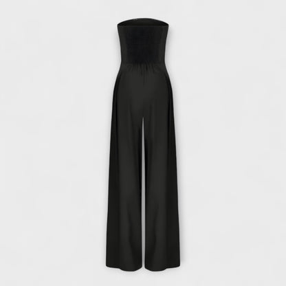 Tabatha – Strapless Wide-Leg Jumpsuit