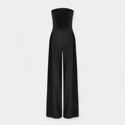 Catalina | Strapless Bustier Jumpsuit