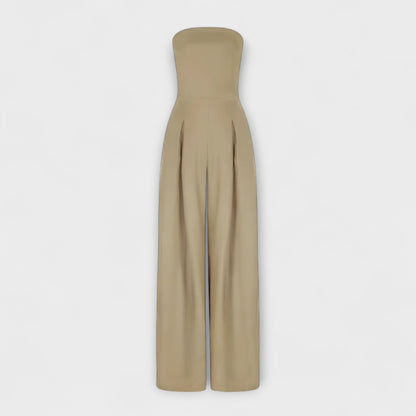 Tabatha – Strapless Wide-Leg Jumpsuit
