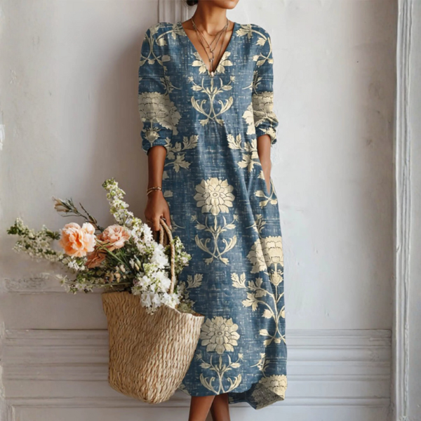 Jean | Playful Linen-Look Dress