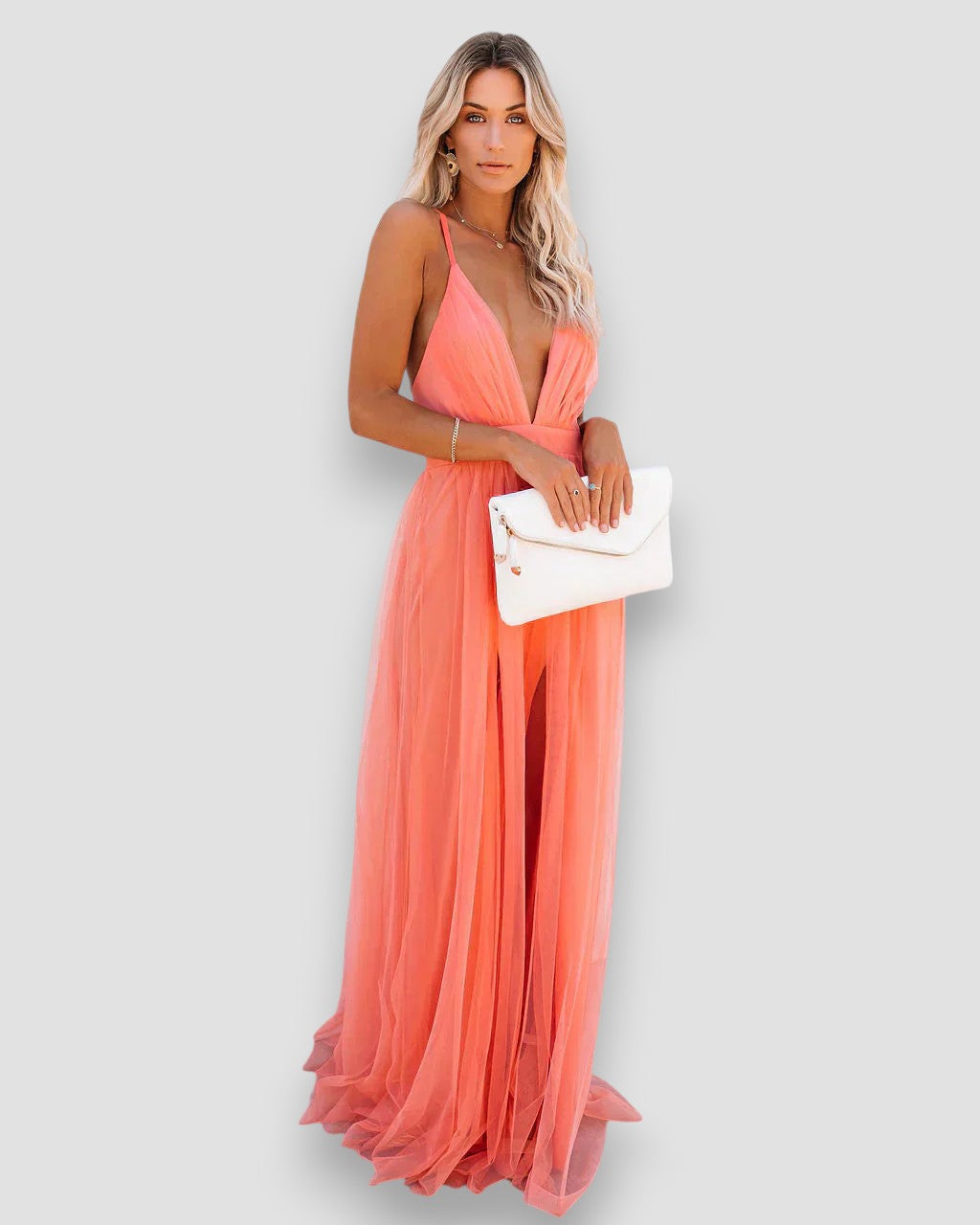 Ursula | Coastal Bloom Maxi Dress