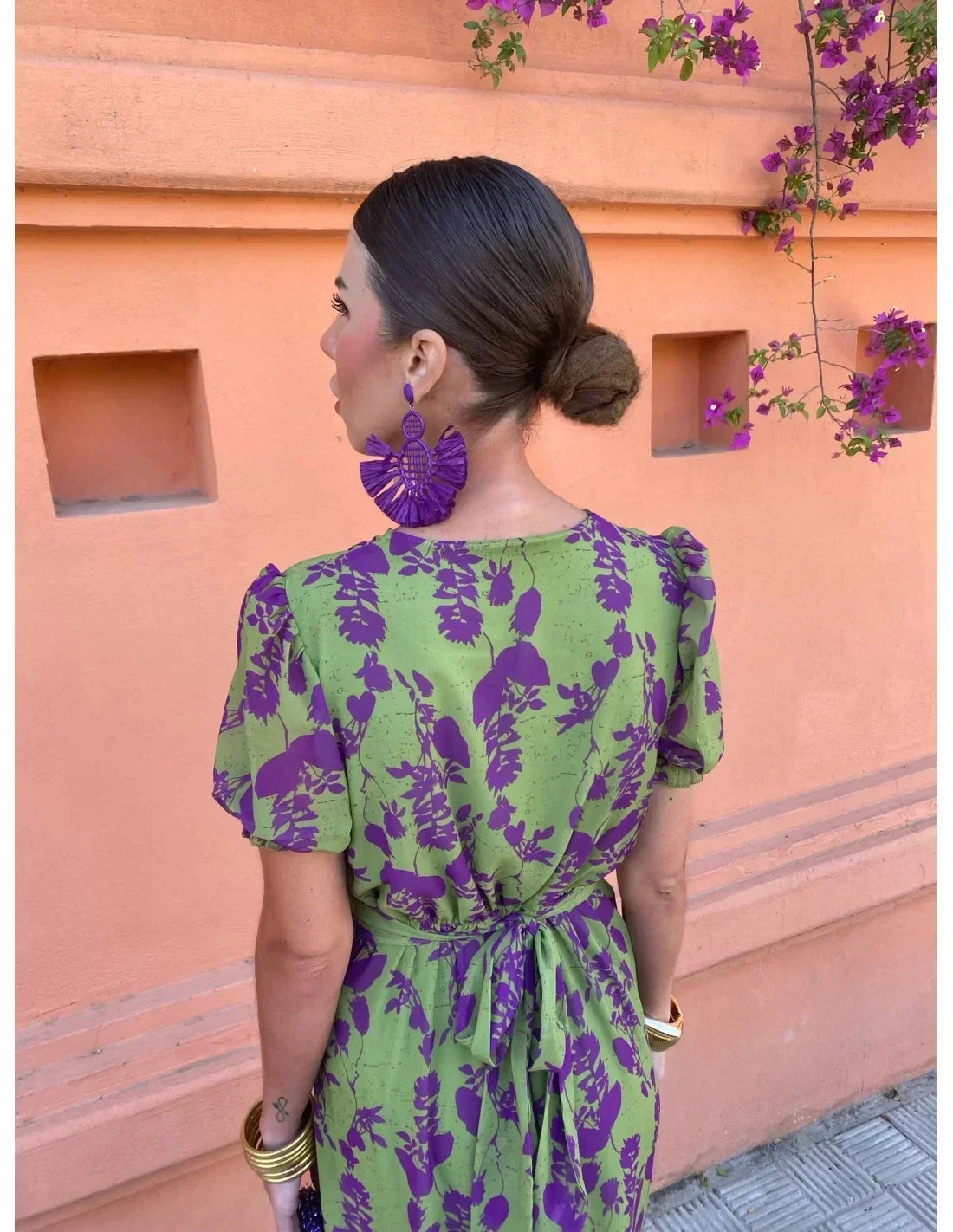 Nola | Colourful Summer Print Dress