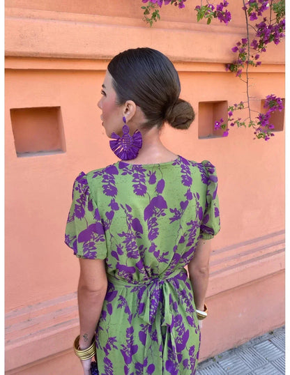 Nola | Colourful Summer Print Dress
