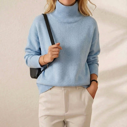 Lila – Turtleneck Knit Jumper