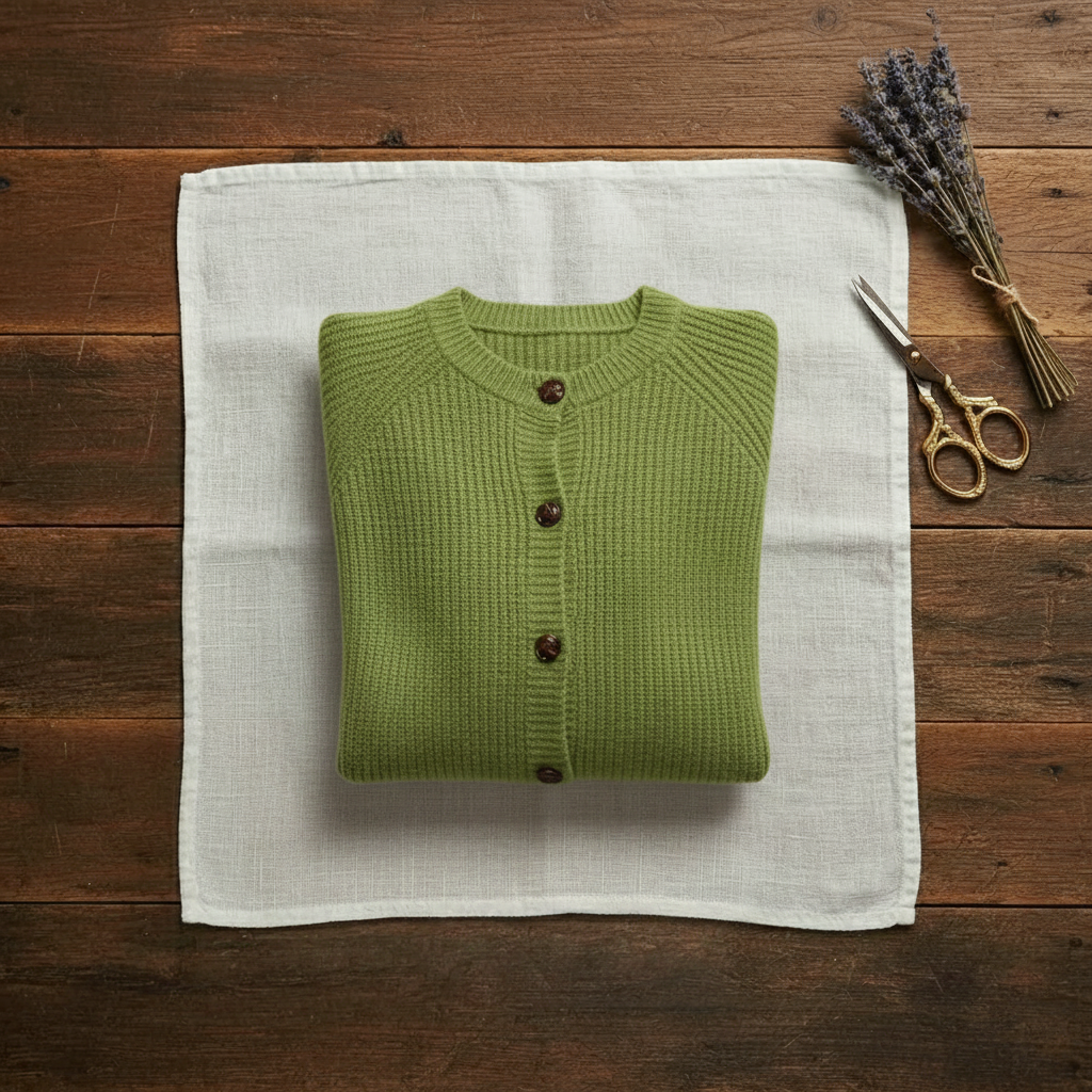 Bonita – Ribbed Knit Button-Up Cardigan
