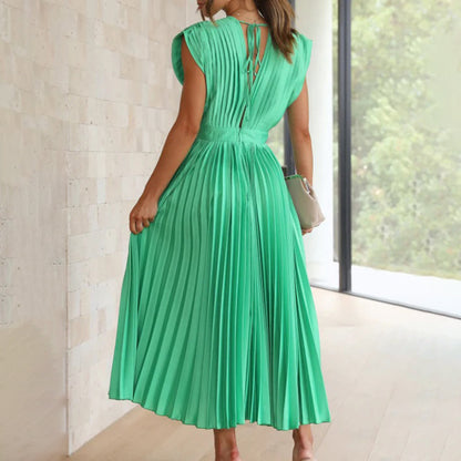 Bristol | Timeless Pleated Midi Dress