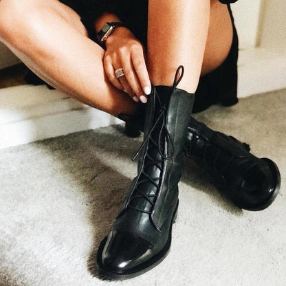 Jojo | Elegant Leather Heeled Boots