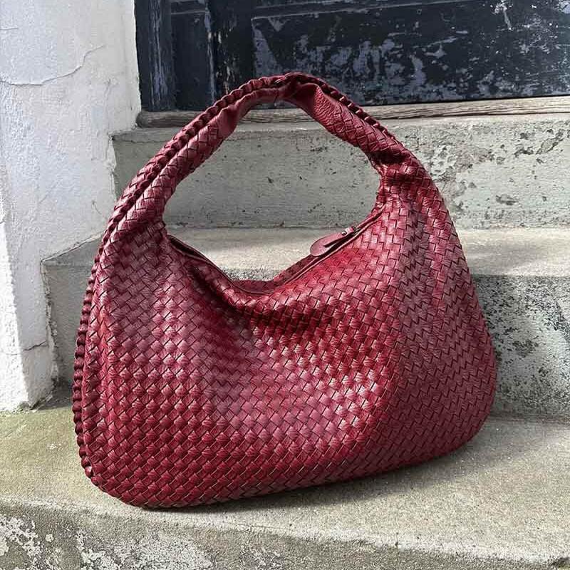 Donna – Woven Oversized Shoulder Bag