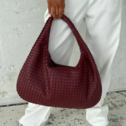 Donna – Woven Oversized Shoulder Bag