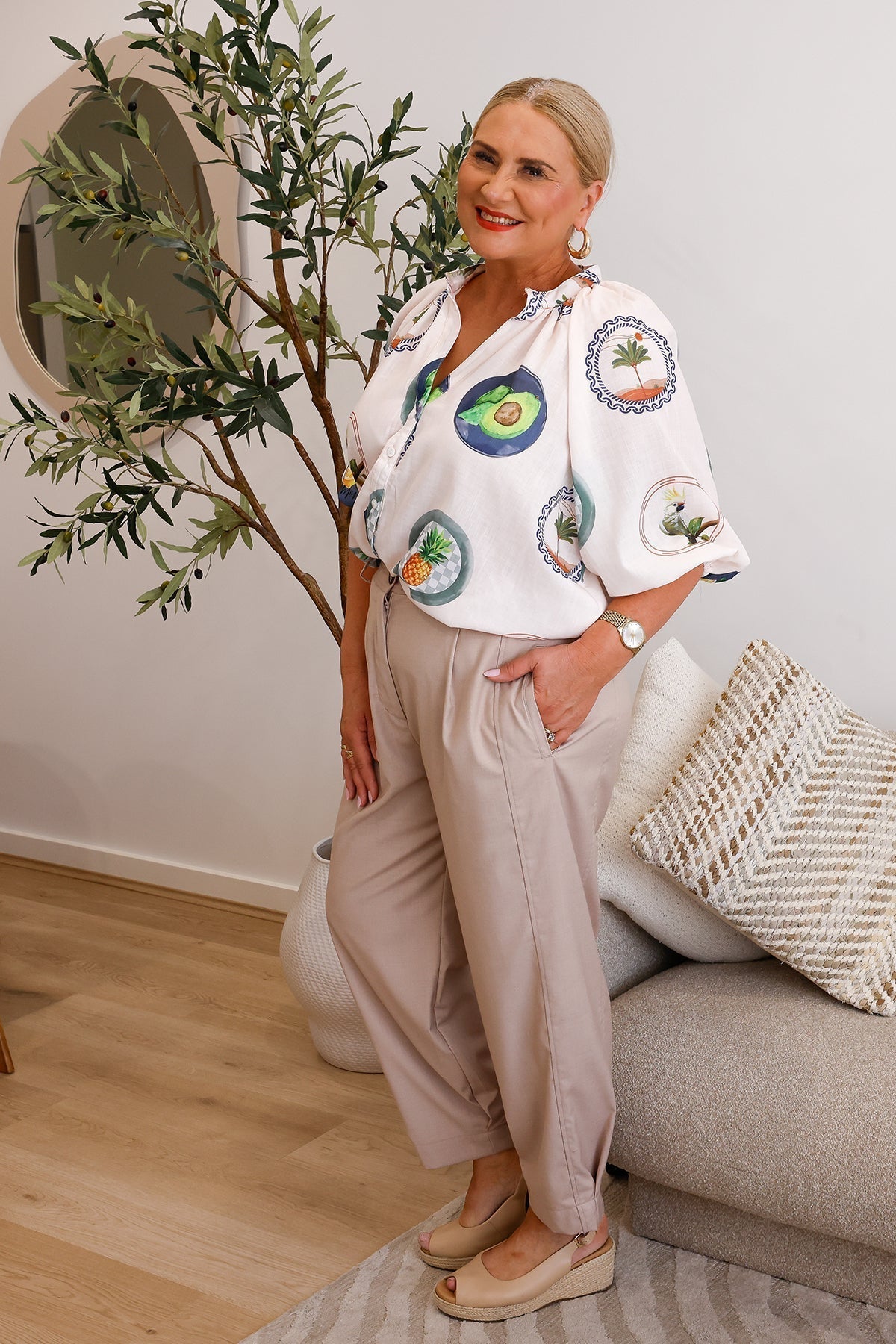 Catriona | Tailored Breezy Pant