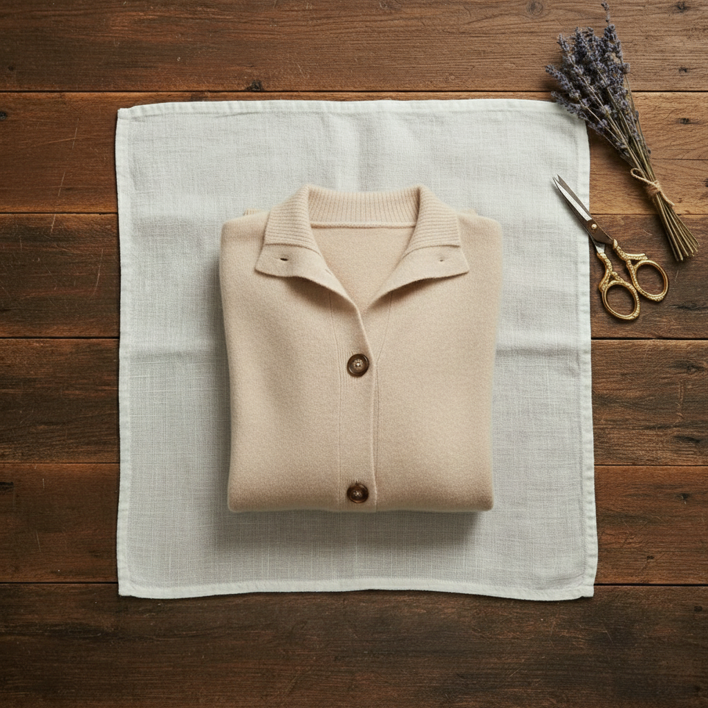 Blanche – Collared Button-Up Knit Cardigan