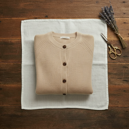 Bonita – Ribbed Knit Button-Up Cardigan