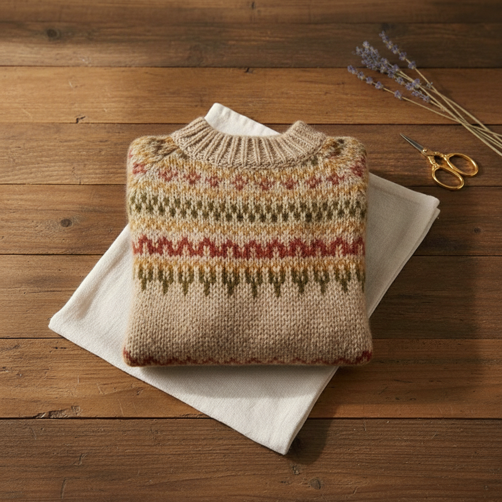 Carla – Fair Isle Knit Jumper