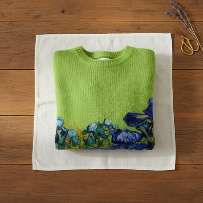 Millie – Floral Print Knit Jumper