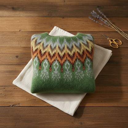 Myrtle – Fair Isle Knit Jumper