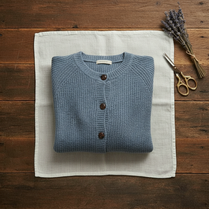 Bonita – Ribbed Knit Button-Up Cardigan